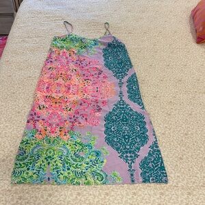 Lilly Pulitzer Vibrant Multicolor Maxi Dress